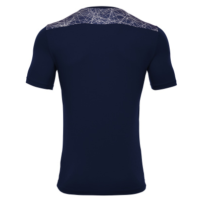 Футболка спортивная MACRON NASH SHIRT NAVY/WHITE