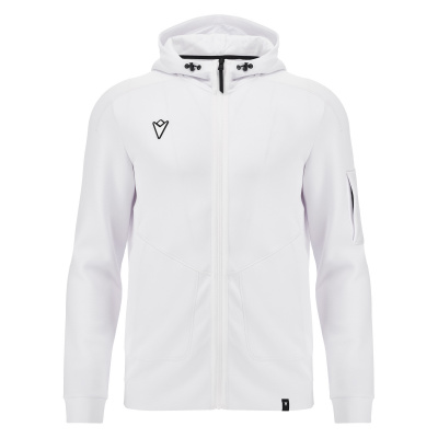 Толстовка MACRON KANAK ICON FULL LENGHT ZIP HOODED SWEATSHIRT WHITE
