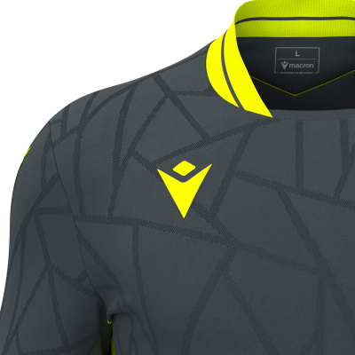Футболка спортивная MACRON CERBERUS ECO SHIRT ANTHRACITE/NEON YELLOW