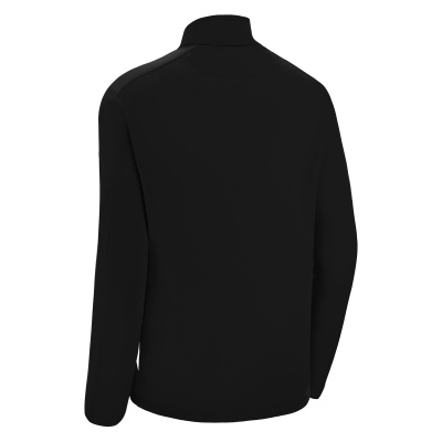 Толстовка тренировочная MACRON PIAVE TRAINING 1/4 ZIP TOP BLACK/WHITE