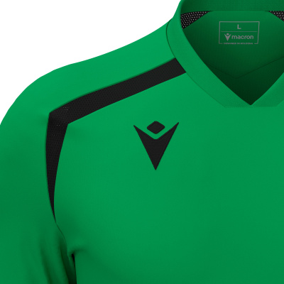Футболка спортивная MACRON WYRM SHIRT GREEN/BLACK