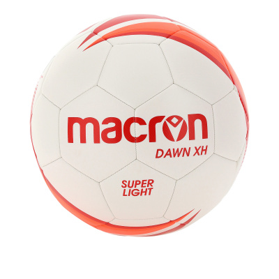 Мяч футбольный тренировочный MACRON DAWN XH N.4 BALL SUPER LIGHT 290GR. WHITE/RED