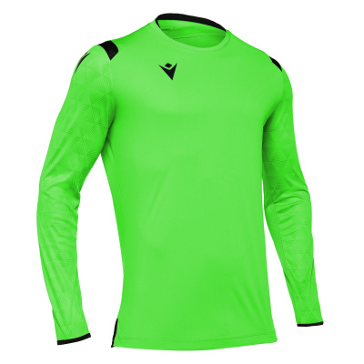 Футболка спортивная MACRON AQUARIUS SHIRT NEON GREEN/BLACK