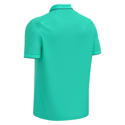 Поло парадное MACRON BALDWIN POLO TURQUOISE/NAVY