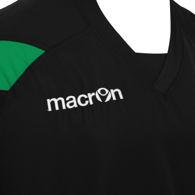 Куртка тренировочная MACRON RUBY TRAINING CONTACT TOP BLACK/GREEN