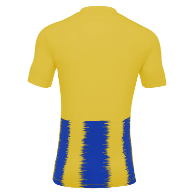 Футболка спортивная MACRON MIRAM SHIRT YELLOW/ROYAL BLUE