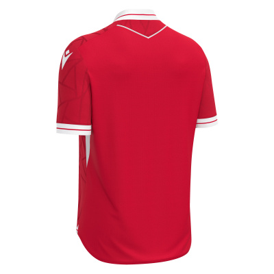 Футболка спортивная MACRON CERBERUS ECO SHIRT RED/WHITE