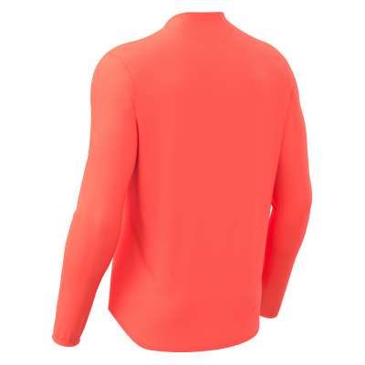 Футболка спортивная MACRON VOID SHIRT LS NEON CORAL