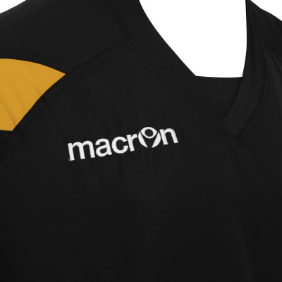 Куртка тренировочная MACRON RUBY TRAINING CONTACT TOP BLACK/AMBER