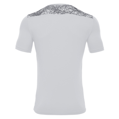 Футболка спортивная MACRON NASH SHIRT SILVER/ANTHRACITE
