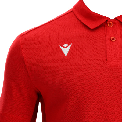 Поло парадное MACRON CLARINET POLO RED/DARK RED