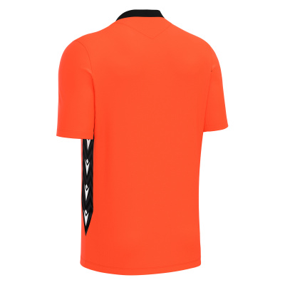 Футболка спортивная MACRON SCORPIO ECO SHIRT ORANGE/BLACK