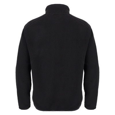 Куртка-тедди MACRON HOKKAIDO ICON FULL LENGHT ZIP TEDDY BLACK