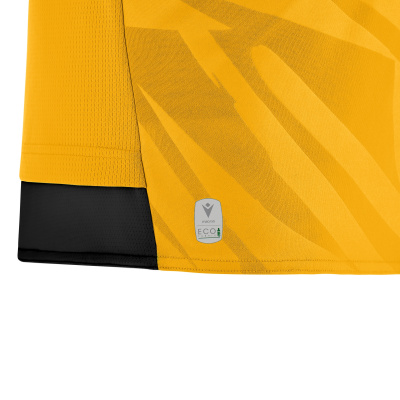 Футболка спортивная MACRON THEMIS ECO SHIRT AMBER/BLACK