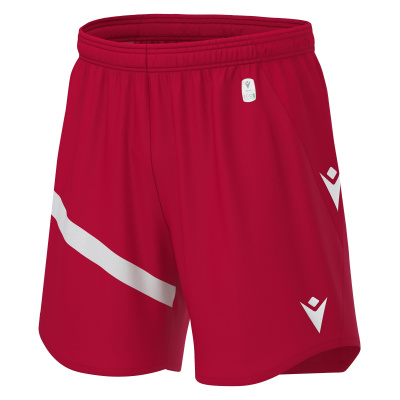 Шорты спортивные MACRON SHEN ECO SHORTS RED/WHITE