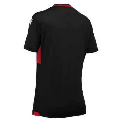 Футболка спортивная женская MACRON ALYA SHIRT BLACK/RED
