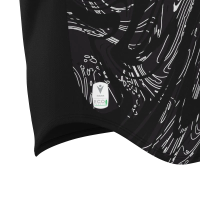 Футболка спортивная MACRON ARCANE ECO SHIRT BLACK/WHITE