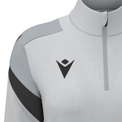 Толстовка тренировочная женская LEONA TRAINING 1/4 ZIP TOP STONE GREY/ANTHRACITE