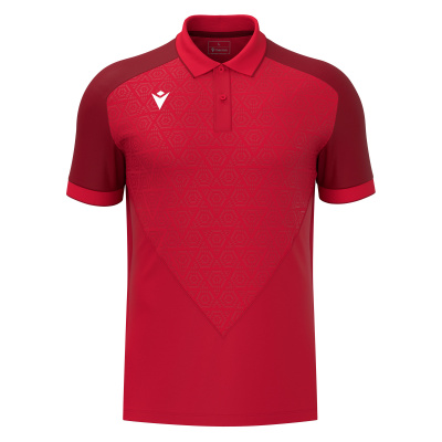 Поло парадное MACRON BALDWIN POLO RED/DARK RED