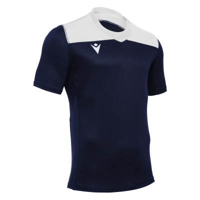 Регбийка игровая MACRON JASPER SHIRT NAVY/WHITE