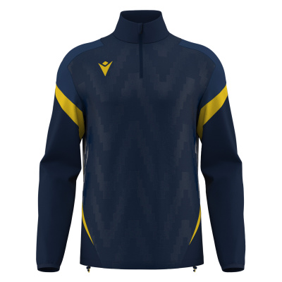 Толстовка тренировочная HOLLOW TRAINING 1/4 ZIP TOP BLACK/YELLOW