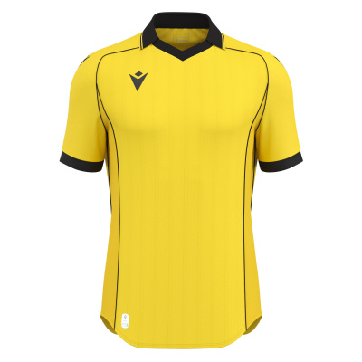 Футболка спортивная MACRON WARDEN ECO SHIRT YELLOW/BLACK