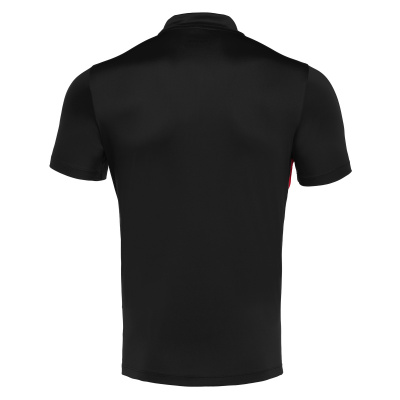 Поло парадное MACRON FOLK POLO BLACK/RED