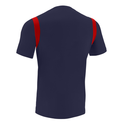 Футболка спортивная MACRON RODDERS SHIRT NAVY/RED