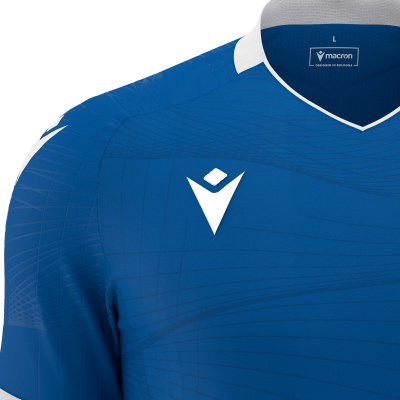 Футболка спортивная MACRON WYVERN ECO SHIRT ROYAL BLUE/WHITE