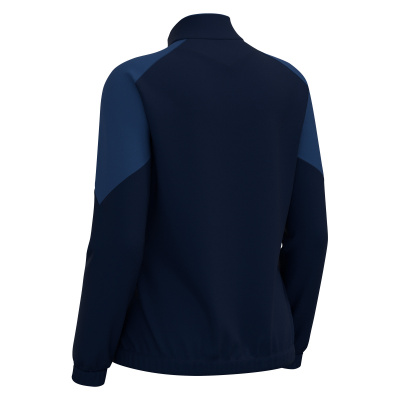 Олимпийка парадная женская MACRON ARTEMIS FULL LENGTH ZIP TOP NAVY/LIGHT NAVY