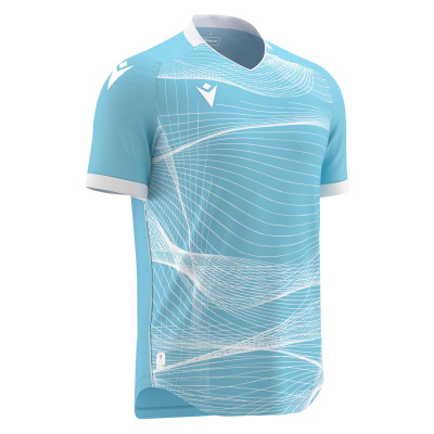Футболка спортивная MACRON WYVERN ECO SHIRT COLUMBIA/WHITE