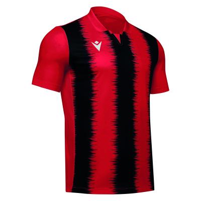 Футболка спортивная MACRON MIRAM SHIRT RED/BLACK