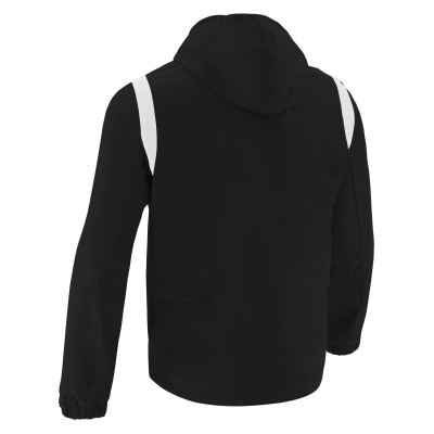 Куртка спортивная MACRON SARANSK MESH LINED WINDBREAKER BLACK/WHITE