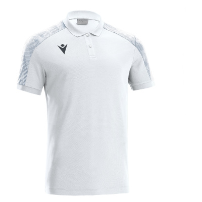 Поло парадное MACRON ROCK POLO WHITE/SILVER