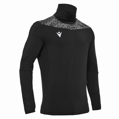 Толстовка тренировочная MACRON KOLYMA TURTLENECK TOP BLACK/YELLOW