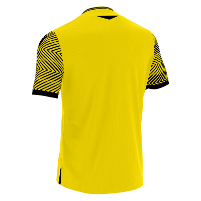 Футболка спортивная MACRON TUREIS ECO SHIRT YELLOW/BLACK