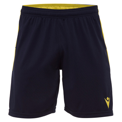 Шорты спортивные MACRON TEMPEL SHORT NAVY/YELLOW