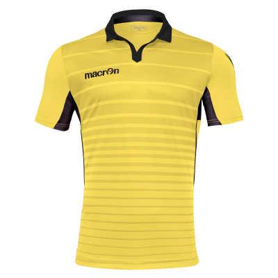 Футболка спортивная MACRON TABIT SHIRT YELLOW/BLACK
