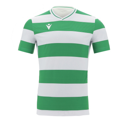 Футболка спортивная MACRON ALCYON ECO SHIRT WHITE/GREEN