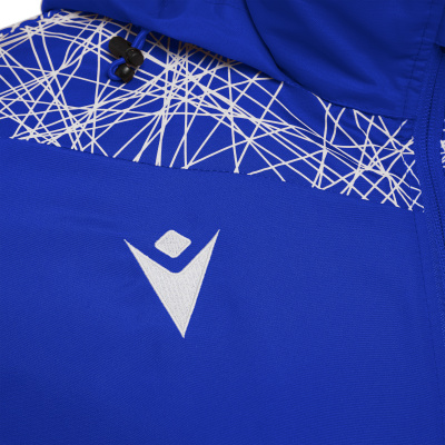 Куртка спортивная MACRON LAHTI MESH LINED SHOWERJACKET ROYAL BLUE/WHITE