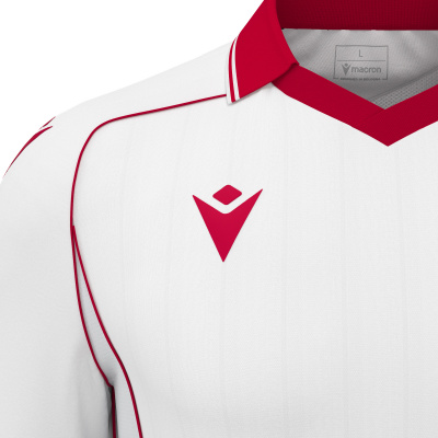 Футболка спортивная MACRON WARDEN ECO SHIRT WHITE/RED