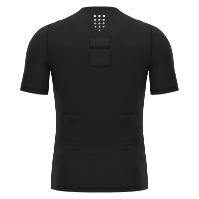 Термофутболка судейская проф. MACRON DELCOURT UNDERWEAR SHIRT BLACK