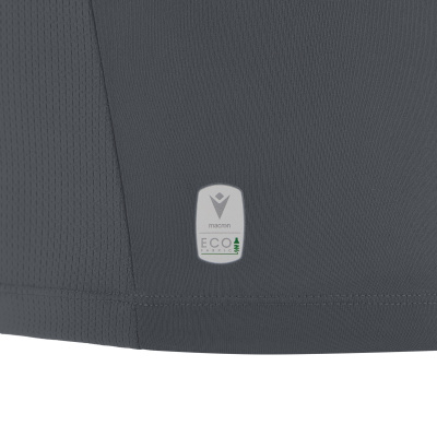 Футболка спортивная MACRON CHARON ECO SHIRT ANTHRACITE/BLACK/WHITE