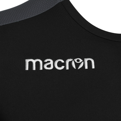 Футболка спортивная MACRON TITAN SHIRT BLACK/WHITE