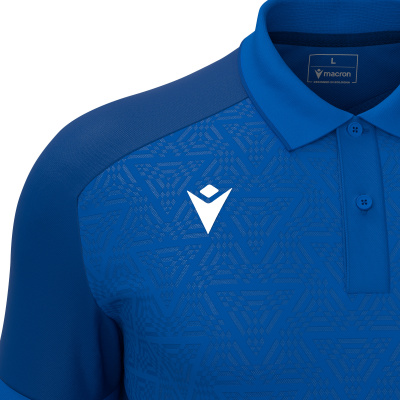 Поло парадное MACRON BALDWIN POLO ROYAL BLUE/DARK ROYAL BLUE