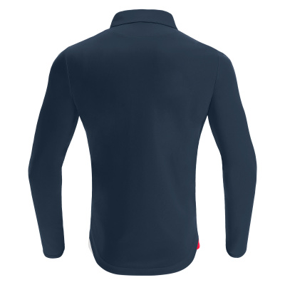 Футболка спортивная MACRON NUNKI SHIRT LS NAVY/RED/WHITE