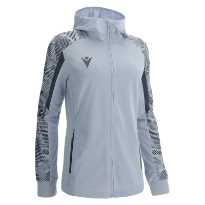 Олимпийка парадная женская MACRON APHRODITE FULL ZIP TOP SILVER/ANTHRACITE
