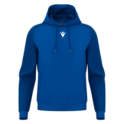 Худи спортивное MACRON HORN HOODY POLY ROYAL BLUE/DARK ROYAL BLUE