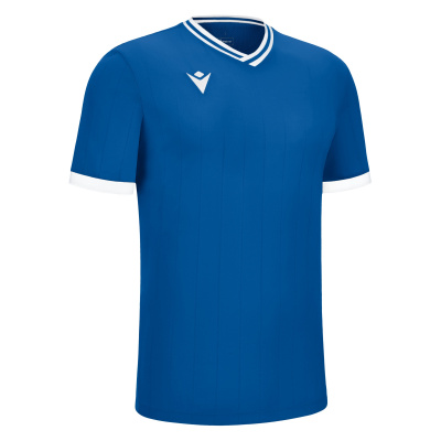 Футболка спортивная MACRON HALLEY SHIRT ROYAL BLUE/WHITE