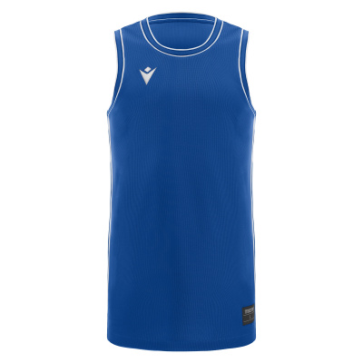 Майка спортивная MACRON PLUTONIUM ECO SHIRT ROYAL BLUE/DARK ROYAL BLUE/WHITE